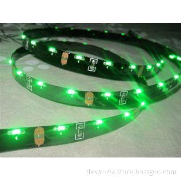 IP20 4.8W per Meter Green Flexible RGB Led Strip SMD 335 Si